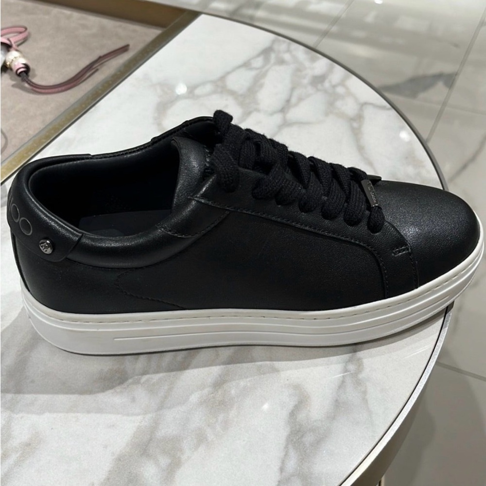 Jimmy Choo Rome Calf Sneakers - Picture 1 of 15